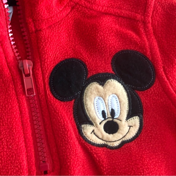 Disney Mickey Fleece Jacket Pant Set, 12 months, Mickey - Picture 2 of 8